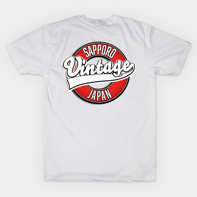 Sapporo japan vintage style logo by nickemporium1